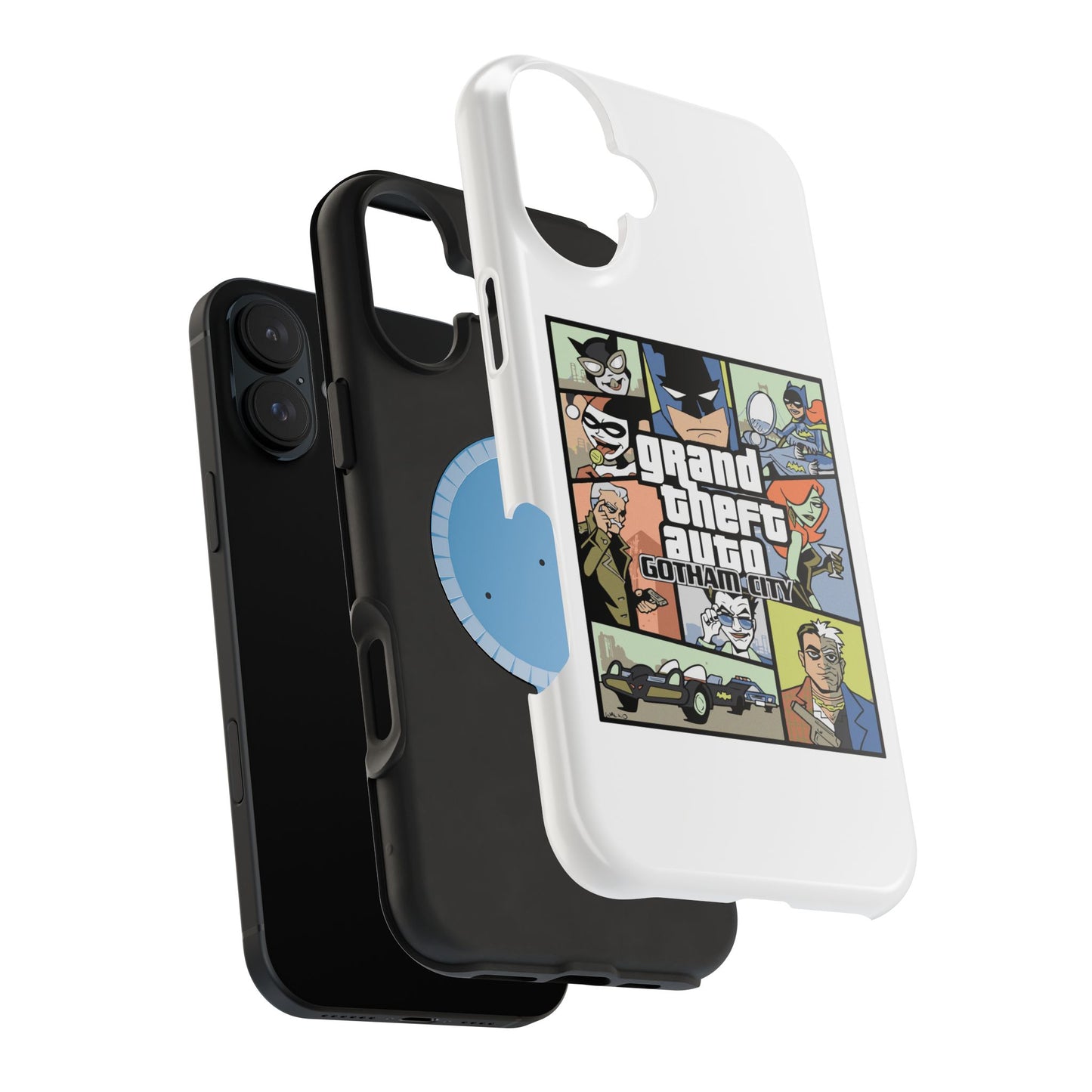 Grand Theft Auto Magnetic Tough Case, Gaming Phone Case, GTA Art Phone Cover, Gifts for Gamers, Cool Cell Phone Case