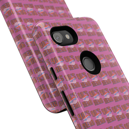 90s Vibe Phone Case, Retro Tough Cases, Gift for Nostalgia Lovers, Durable Phone Covers, 90s Themed Accessories
