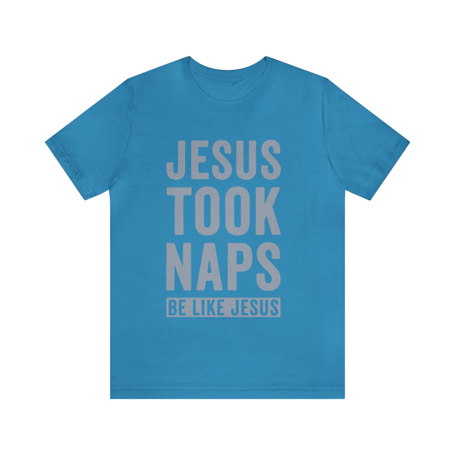 Jesus Love Naps 2 Jersey Short Sleeve Tee