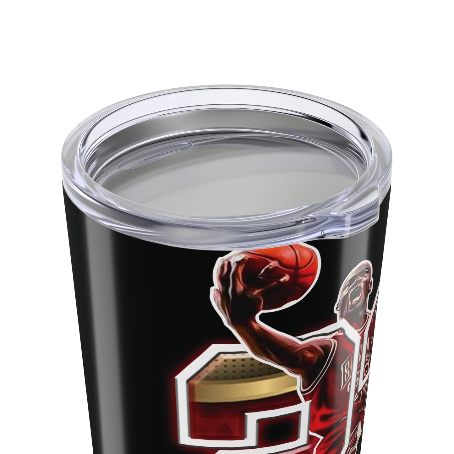 Michael Jordan 23 Basketball 20oz Tumbler — Retro Dunk Stainless Travel Cup