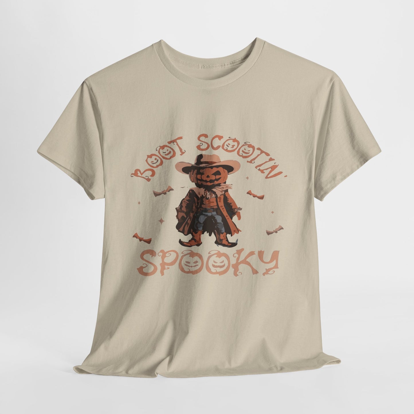 Spooky Cowboy Tee, Unisex Heavy Cotton T-Shirt, Halloween Costume, Fall Fashion, Fun Casual Wear, Gift for Friends, Boot Scootin' [...]