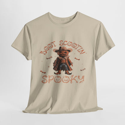 Spooky Cowboy Tee, Unisex Heavy Cotton T-Shirt, Halloween Costume, Fall Fashion, Fun Casual Wear, Gift for Friends, Boot Scootin' [...]