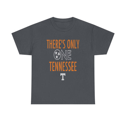 Tennessee Pride Tee, Unisex Heavy Cotton Tee, Tennessee Fans Gift, College Sports Apparel, Casual Everyday Wear, State Pride Shirt