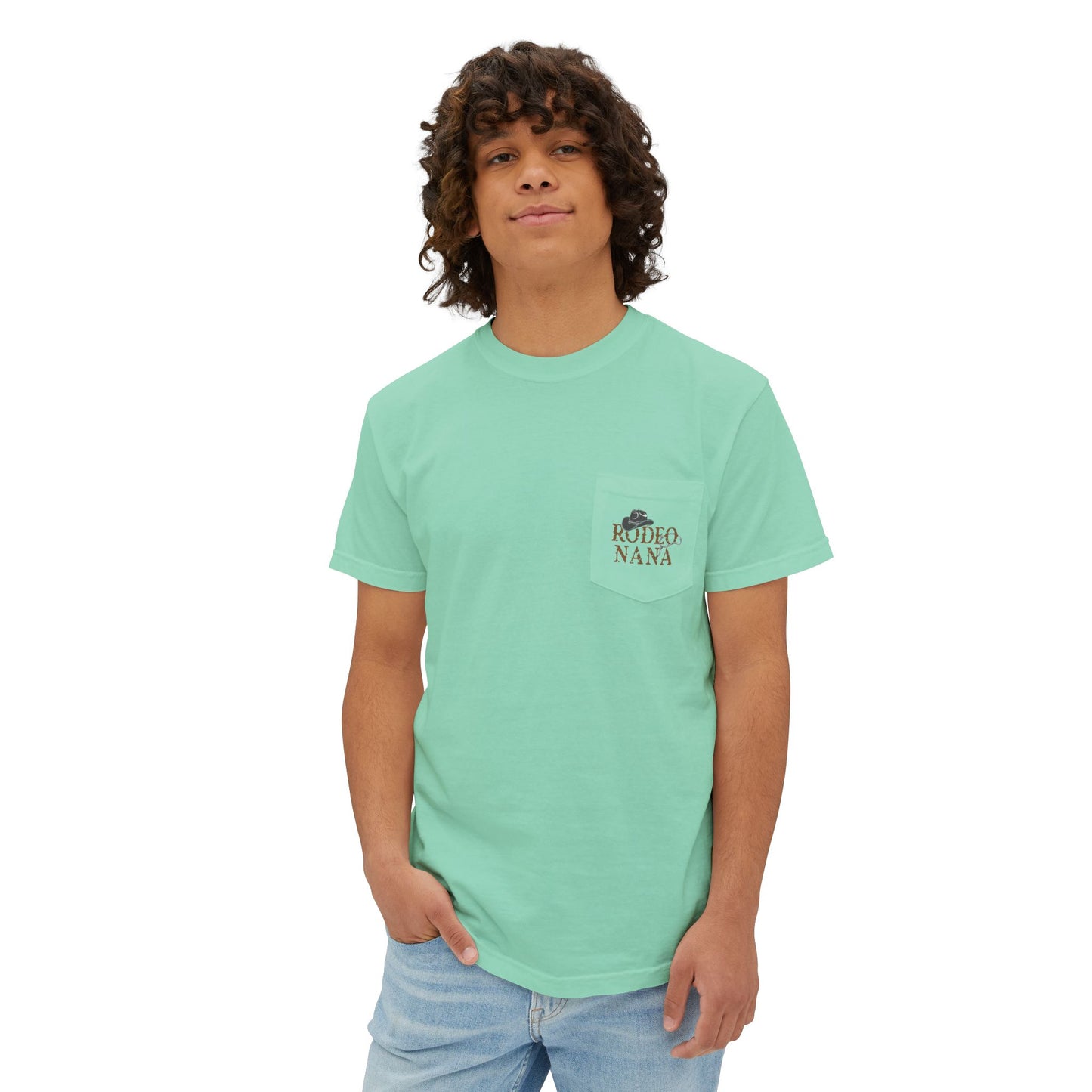 Unisex Pocket T-Shirt with Inspirational Quote - Perfect for Everyday Wear, Gift for Friends and Family, Spiritual Vibes, Summer Outing
