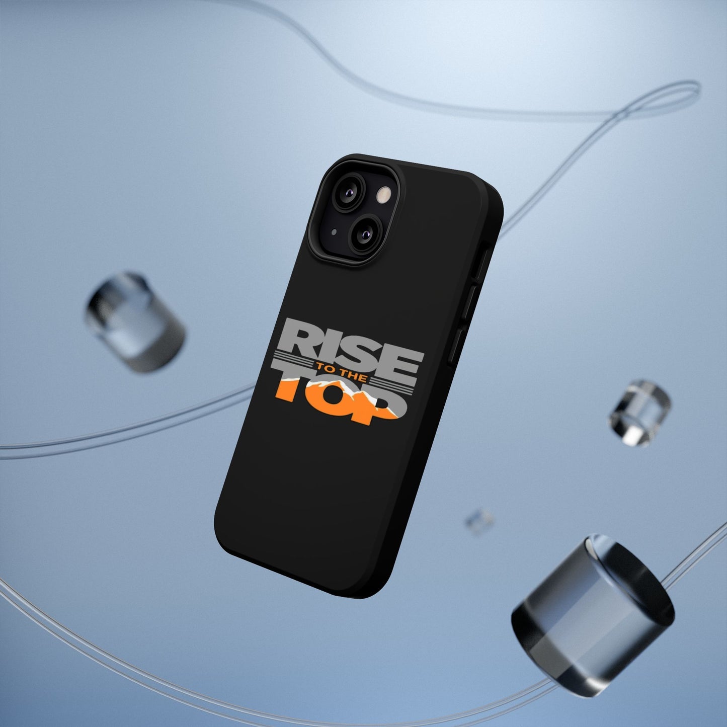 Impact-Resistant Phone Case - Rise to the Top, Durable Phone Cover, Gift for Motivational Quotes Lovers, Trendy Tech Accessories