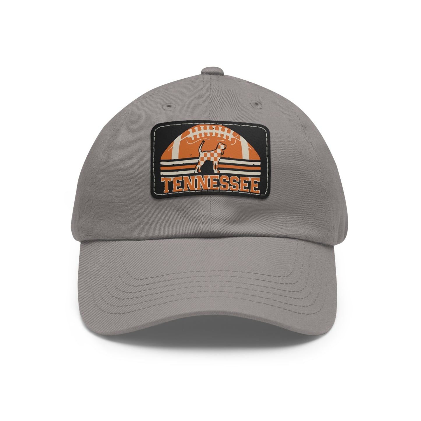 Tennessee Dad Hat with Leather Patch, Casual Hat, Sports Cap, Gift for Dads, Outdoor Hat, Summer Accessory