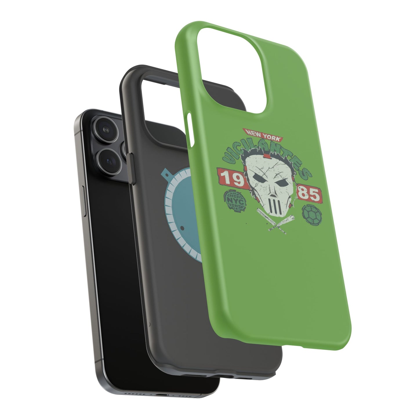 Urban Punk Phone Case, Tough Phone Cover, Skull Design Case, Gift for Him, Unique Mobile Accessory, NYC Style Case