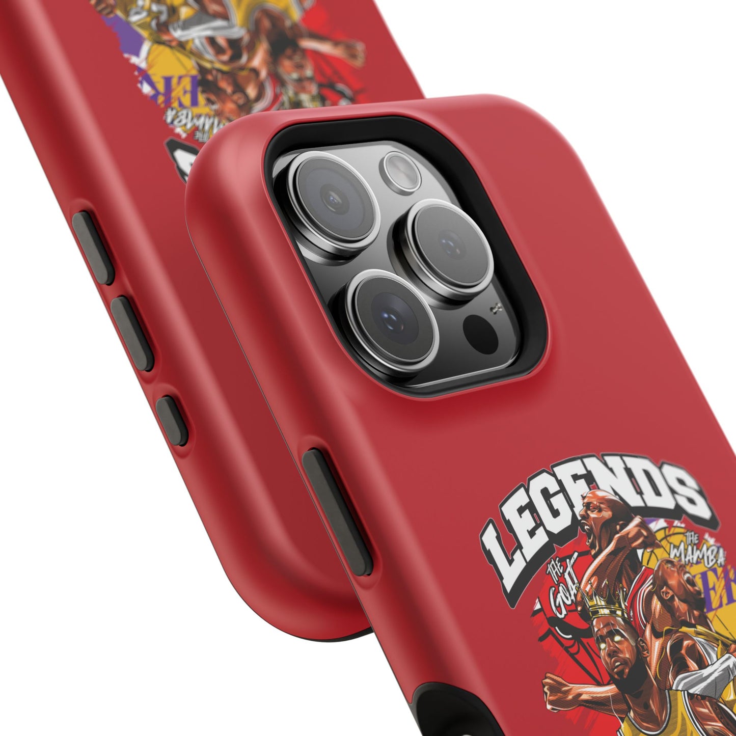 Legends Basketball Graphic Phone Case — Impact-Resistant iPhone Cover
