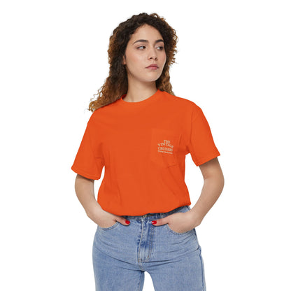 Retro Pocket Tee Allons Church of Christ Cruise 2025 Unisex T-Shirt