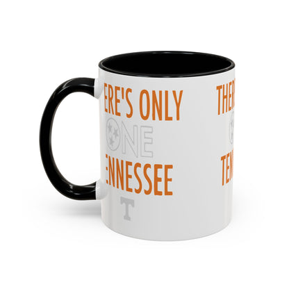 Tennessee Accent Coffee Mug - Perfect for Fans, Gift for Graduates, Home Office Essential, Sports Celebration, Personalized Tea Cup