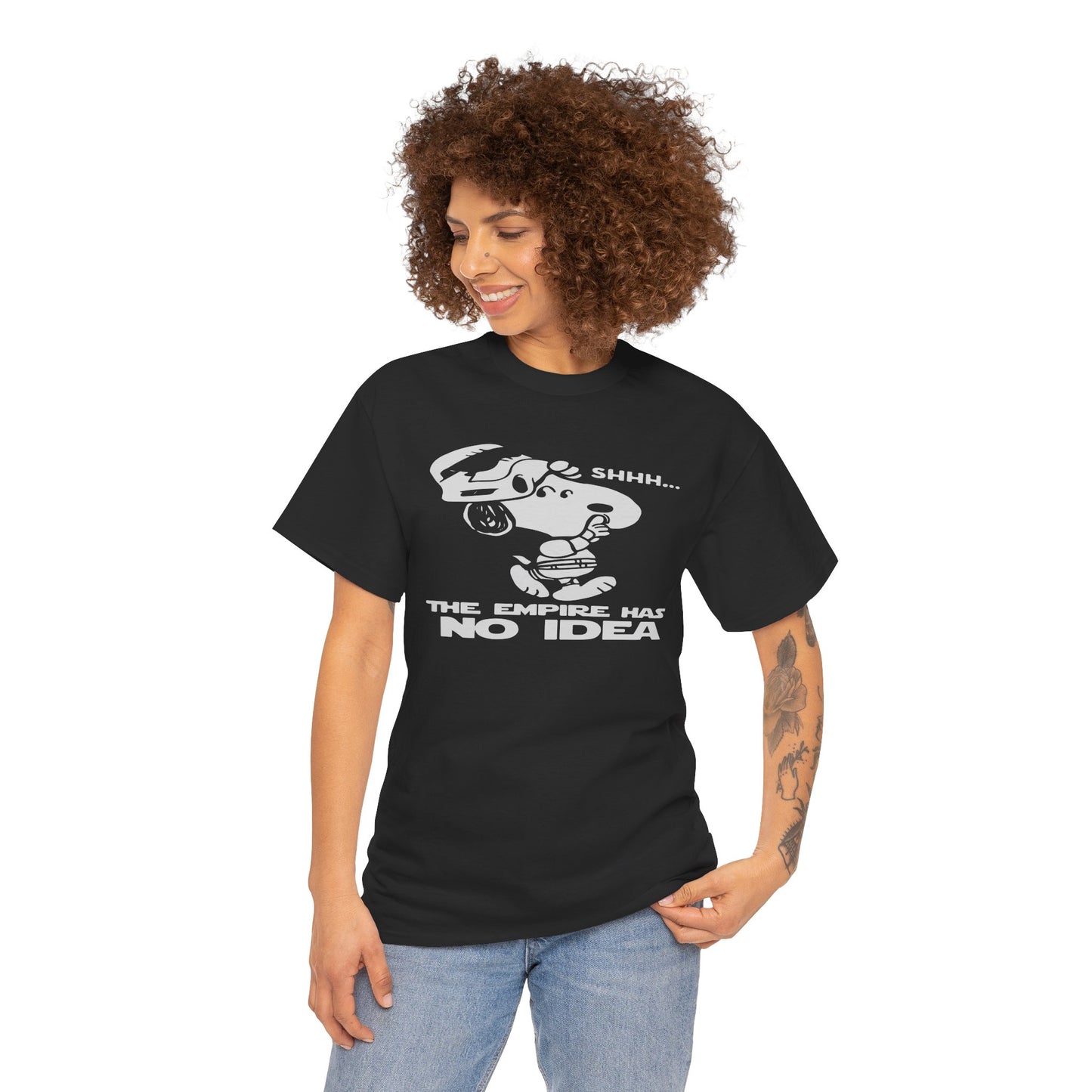 Galaxy Humor Unisex Heavy Cotton Tee - Fun for Sci-Fi Fans, Casual Wear, Gift for Birthdays, Geek Culture
