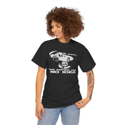 Galaxy Humor Unisex Heavy Cotton Tee - Fun for Sci-Fi Fans, Casual Wear, Gift for Birthdays, Geek Culture