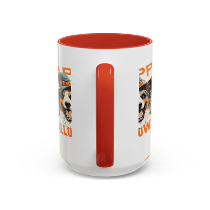 Halloween Dog Mug with Pumpkin Design, Cute Pet Lover Gift, Coffee Ceramic Cup for Fall, Spooky Season Decor, Happy Halloween