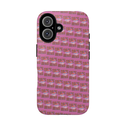 90s Vibe Phone Case, Retro Tough Cases, Gift for Nostalgia Lovers, Durable Phone Covers, 90s Themed Accessories