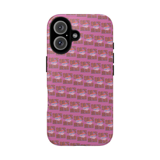 90s Vibe Phone Case, Retro Tough Cases, Gift for Nostalgia Lovers, Durable Phone Covers, 90s Themed Accessories