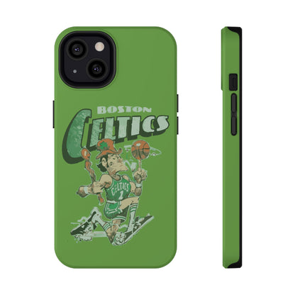 Boston Celtics Impact-Resistant Phone Case, Basketball Phone Cover, Sports Fan Gift, Sturdy Phone Case, NBA Merchandise, Team Spirit Decor