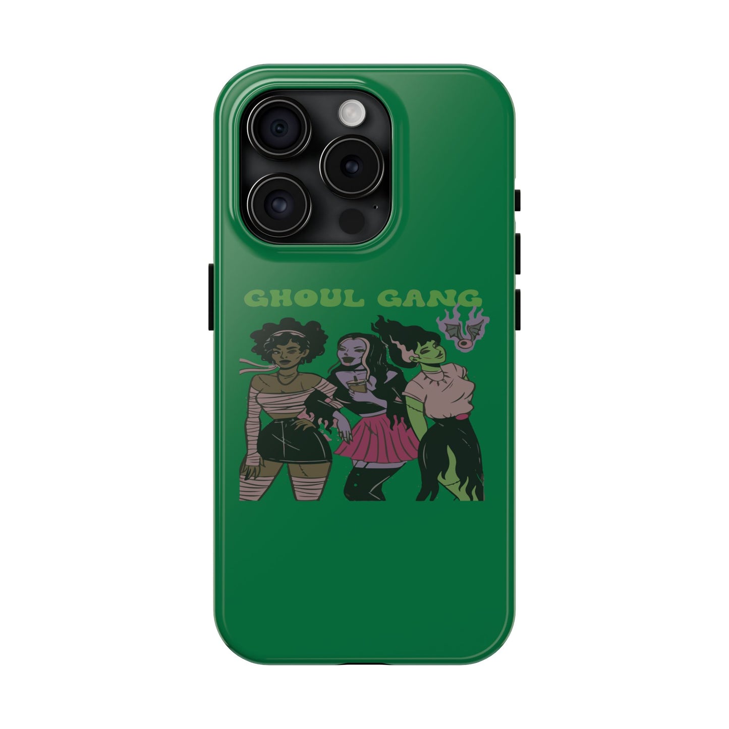 Ghoul Gang Tough Phone Case, Phone Accessory, Halloween Gift, Spooky Aesthetic, Durable Protection, Trendy Design