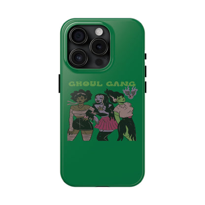 Ghoul Gang Tough Phone Case, Phone Accessory, Halloween Gift, Spooky Aesthetic, Durable Protection, Trendy Design