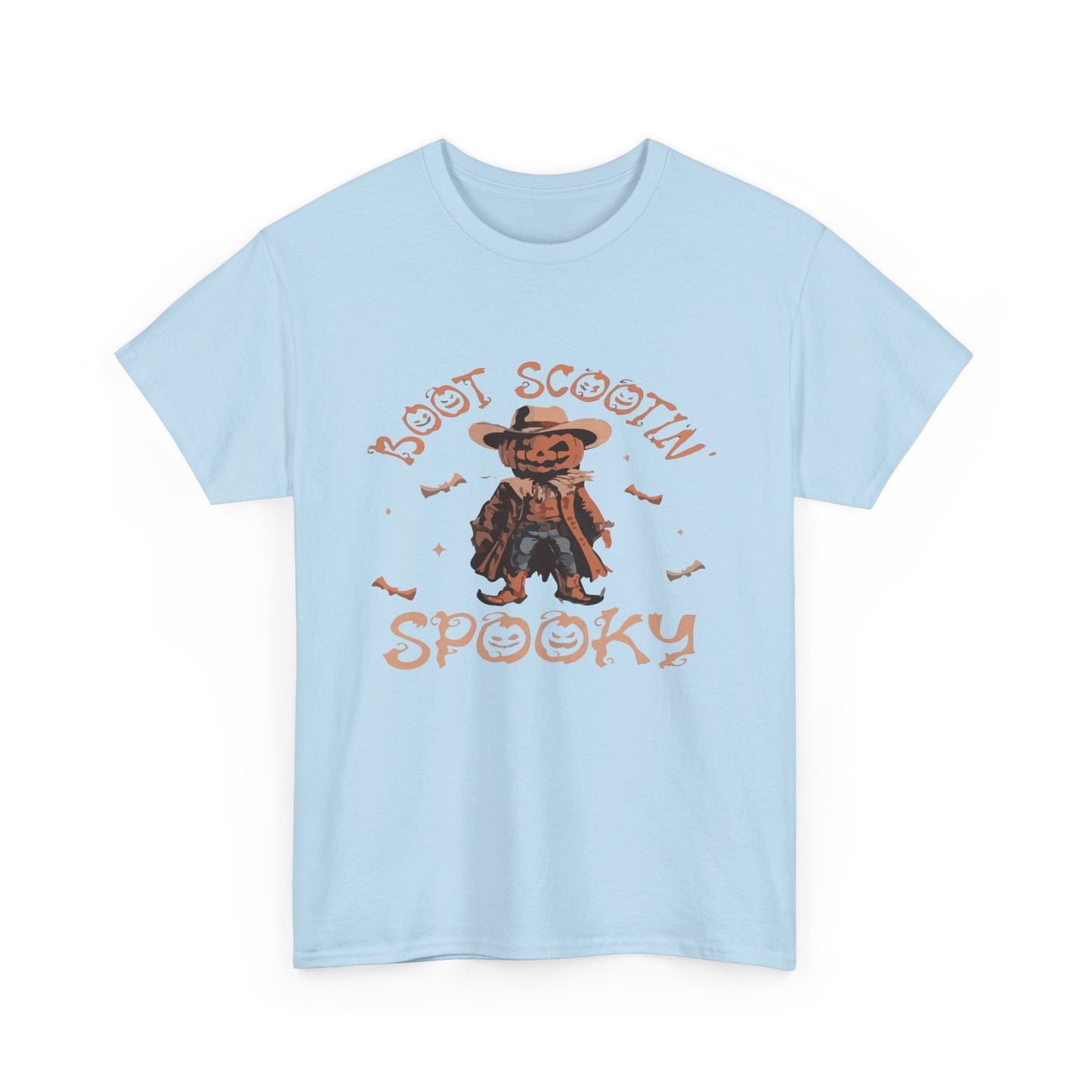 Spooky Cowboy Tee, Unisex Heavy Cotton T-Shirt, Halloween Costume, Fall Fashion, Fun Casual Wear, Gift for Friends, Boot Scootin' [...]