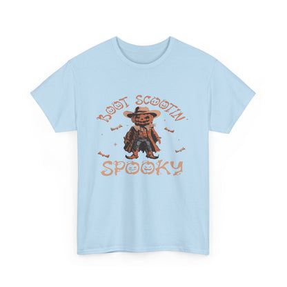 Spooky Cowboy Tee, Unisex Heavy Cotton T-Shirt, Halloween Costume, Fall Fashion, Fun Casual Wear, Gift for Friends, Boot Scootin' [...]