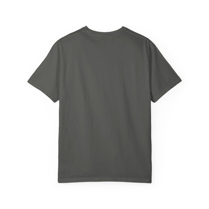 Retro Graphic T-Shirt, Unisex Garment-Dyed Tee, Vintage Style Shirt, Alright Men! Humor Top, Casual Apparel for All Occasions