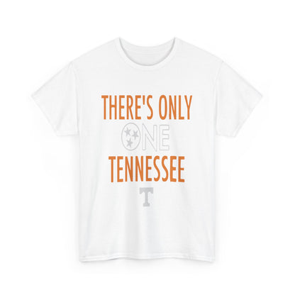 Tennessee Pride Tee, Unisex Heavy Cotton Tee, Tennessee Fans Gift, College Sports Apparel, Casual Everyday Wear, State Pride Shirt