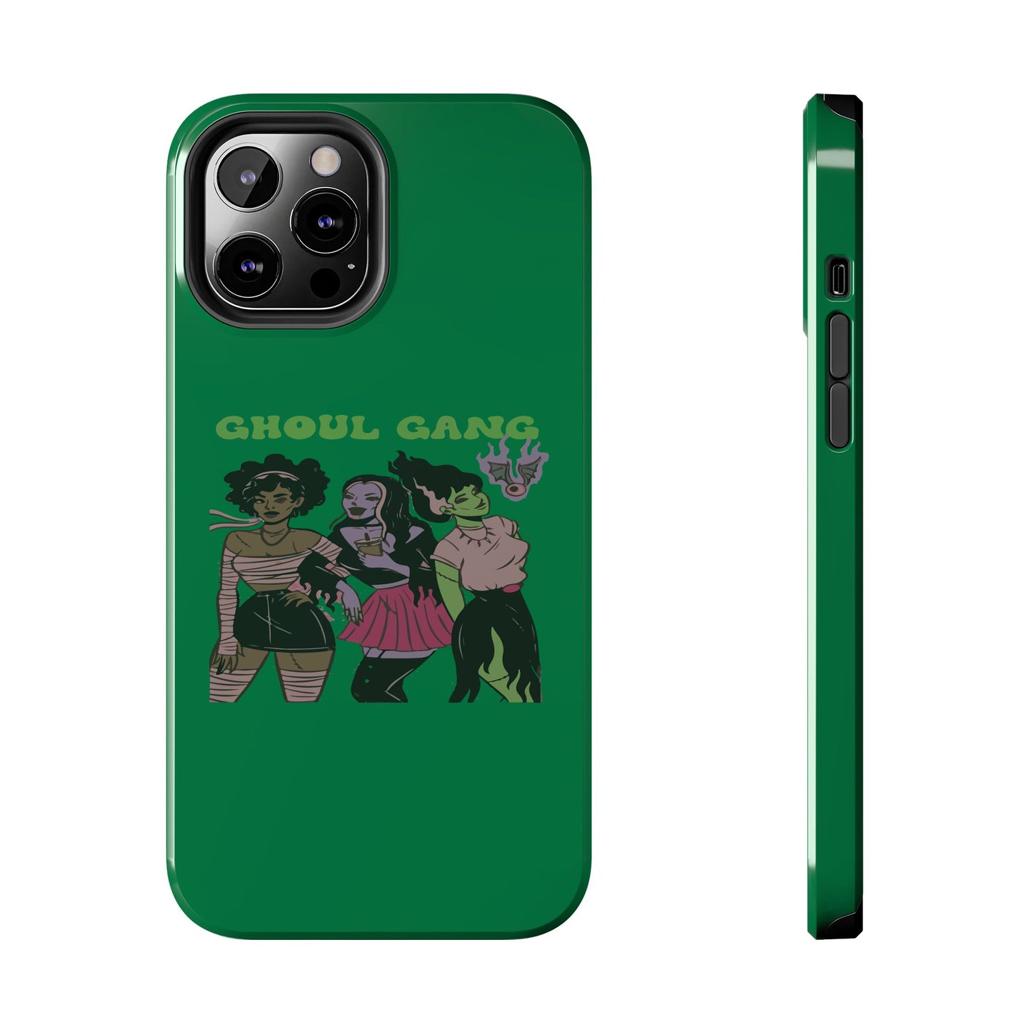 Ghoul Gang Tough Phone Case, Phone Accessory, Halloween Gift, Spooky Aesthetic, Durable Protection, Trendy Design