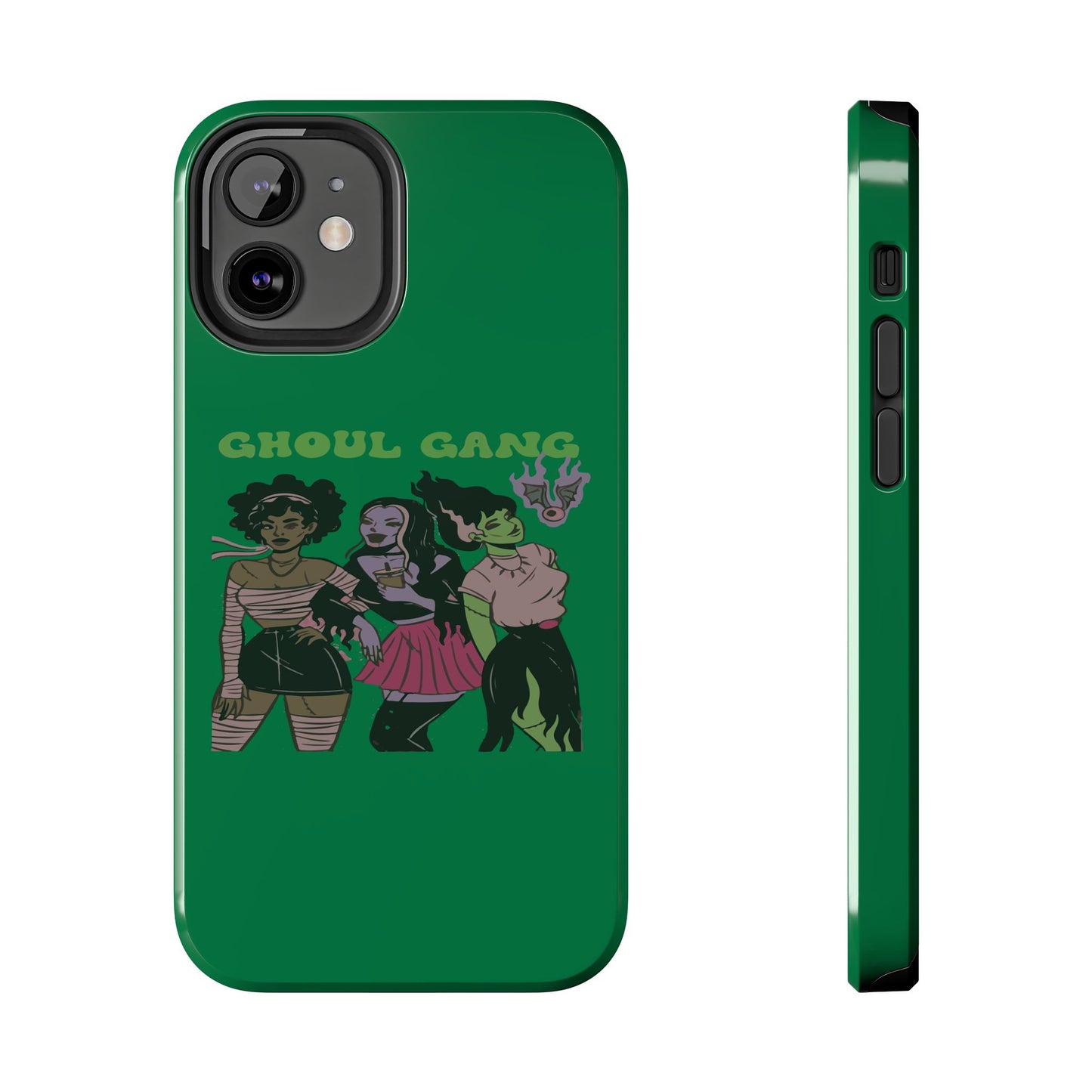 Ghoul Gang Tough Phone Case, Phone Accessory, Halloween Gift, Spooky Aesthetic, Durable Protection, Trendy Design