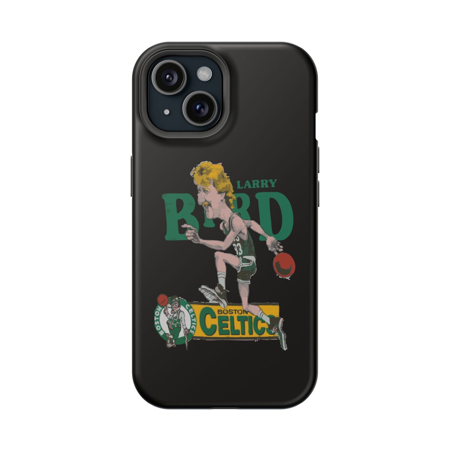 Larry Bird Impact-Resistant Phone Case, Sports Fan Gift, Basketball Accessories, Celtics Merchandise, Unique Phone Cover