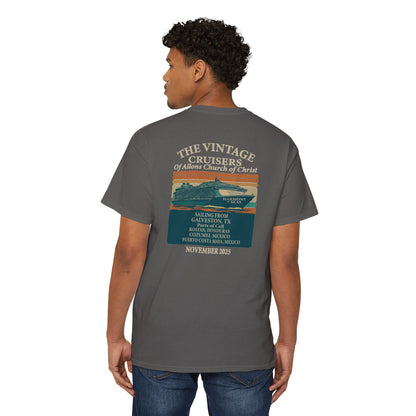 Retro Pocket Tee Allons Church of Christ Cruise 2025 Unisex T-Shirt