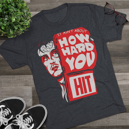 Rocky Fitness Tee - Unisex Tri-Blend Crew Tee