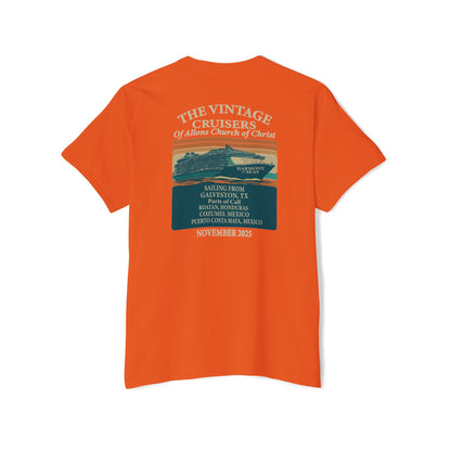 Retro Pocket Tee Allons Church of Christ Cruise 2025 Unisex T-Shirt