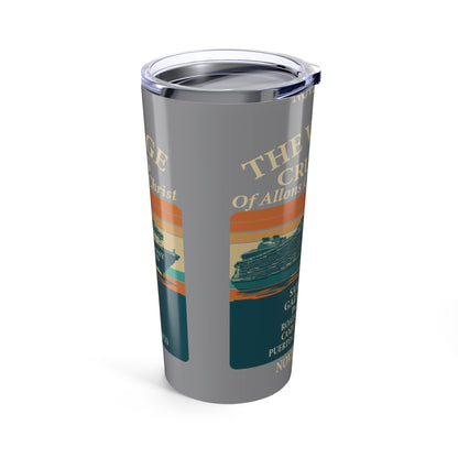 Vintage Cruise Ship Tumbler 20oz, Personalized Travel Mug, Nautical Travel Cup, Gifts for Travelers, Sailing Souvenir