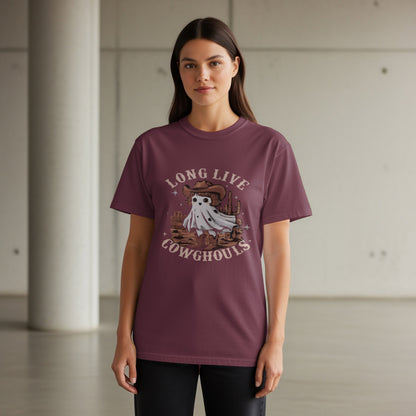 Long Live Cowghouls Funny Graphic T-shirt product type