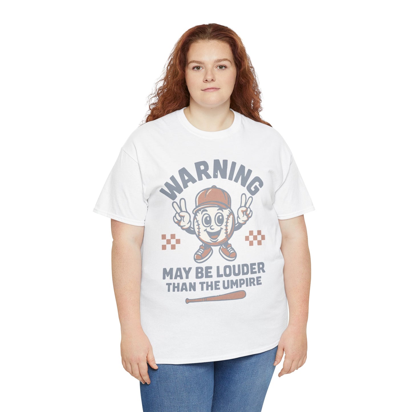 Warning T-Shirt, Fun Umpire Tee, Unique Sports Gift, Casual Wear, Perfect for Baseball Fans