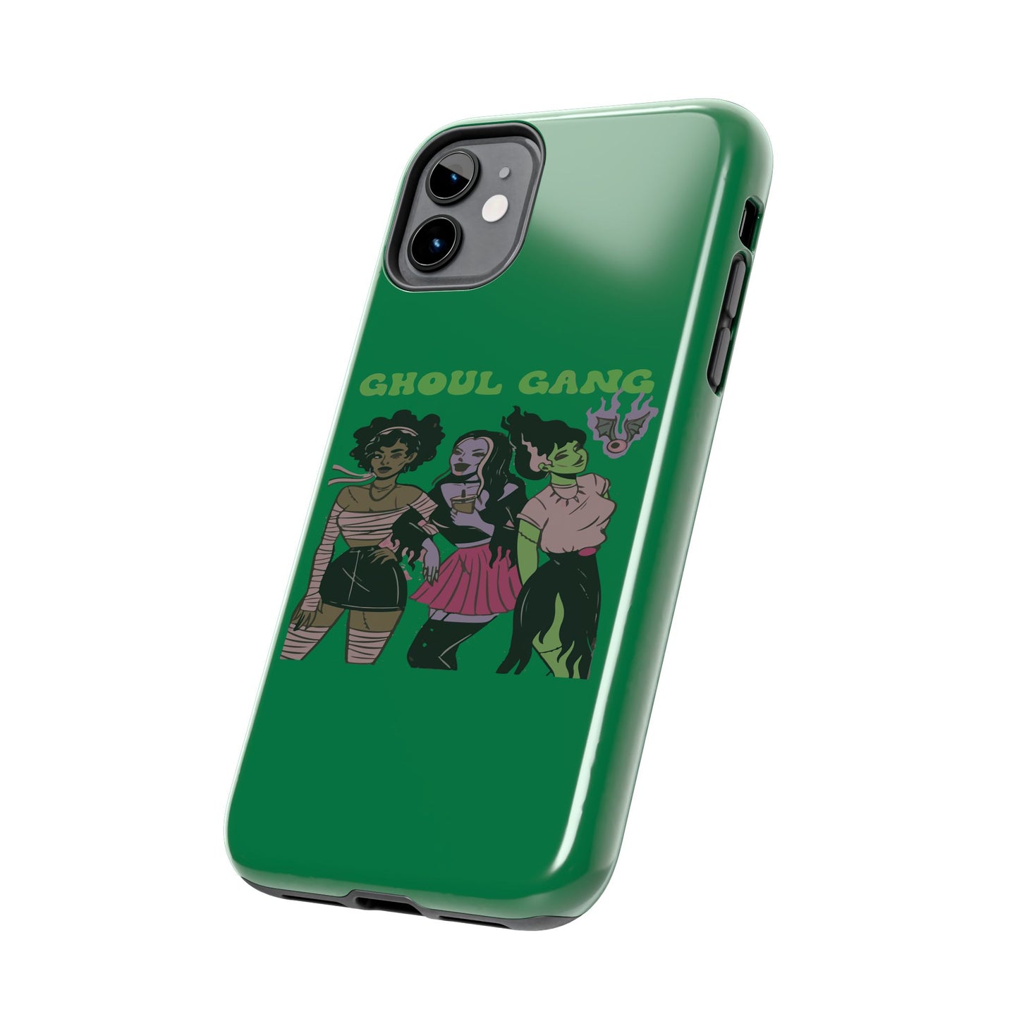 Ghoul Gang Tough Phone Case, Phone Accessory, Halloween Gift, Spooky Aesthetic, Durable Protection, Trendy Design