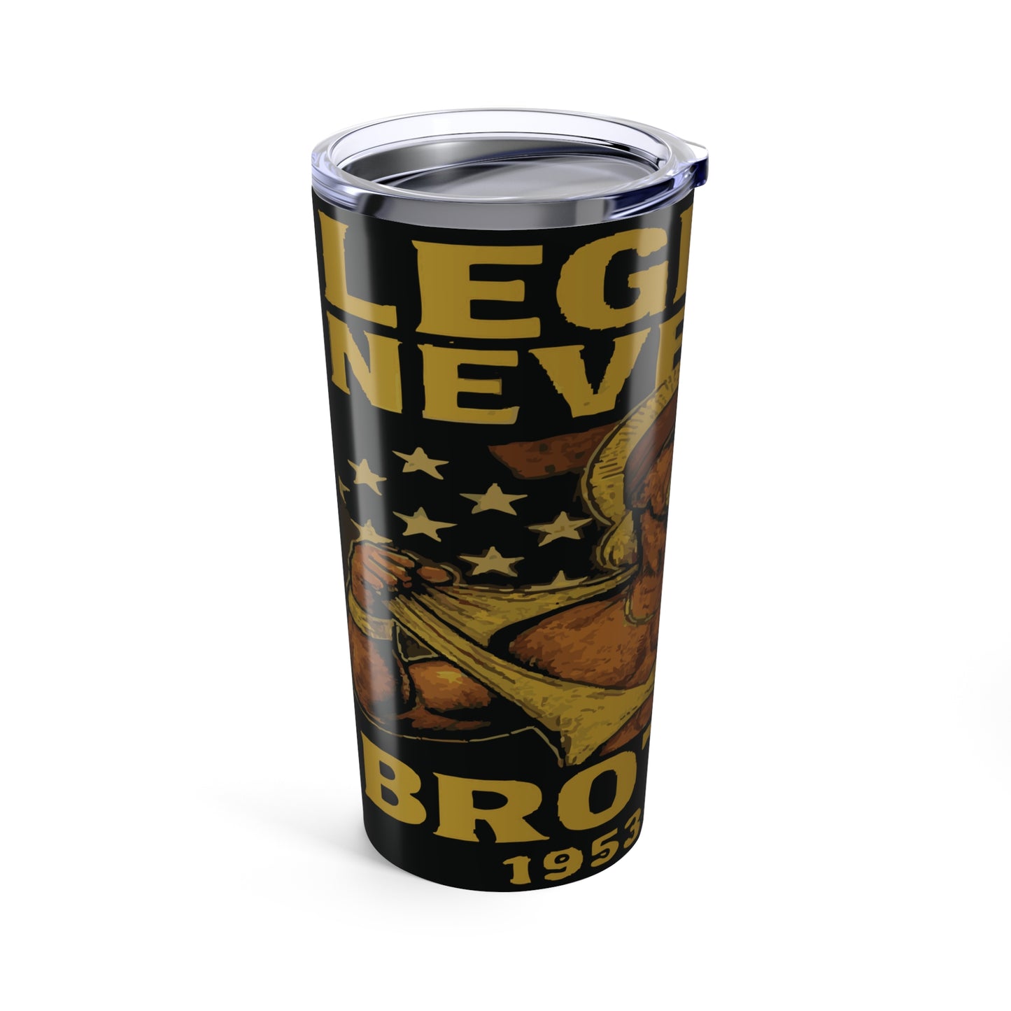 Hulk Hogan Legend Forever 20oz Tumbler – Retro Wrestling Tribute Travel Mug