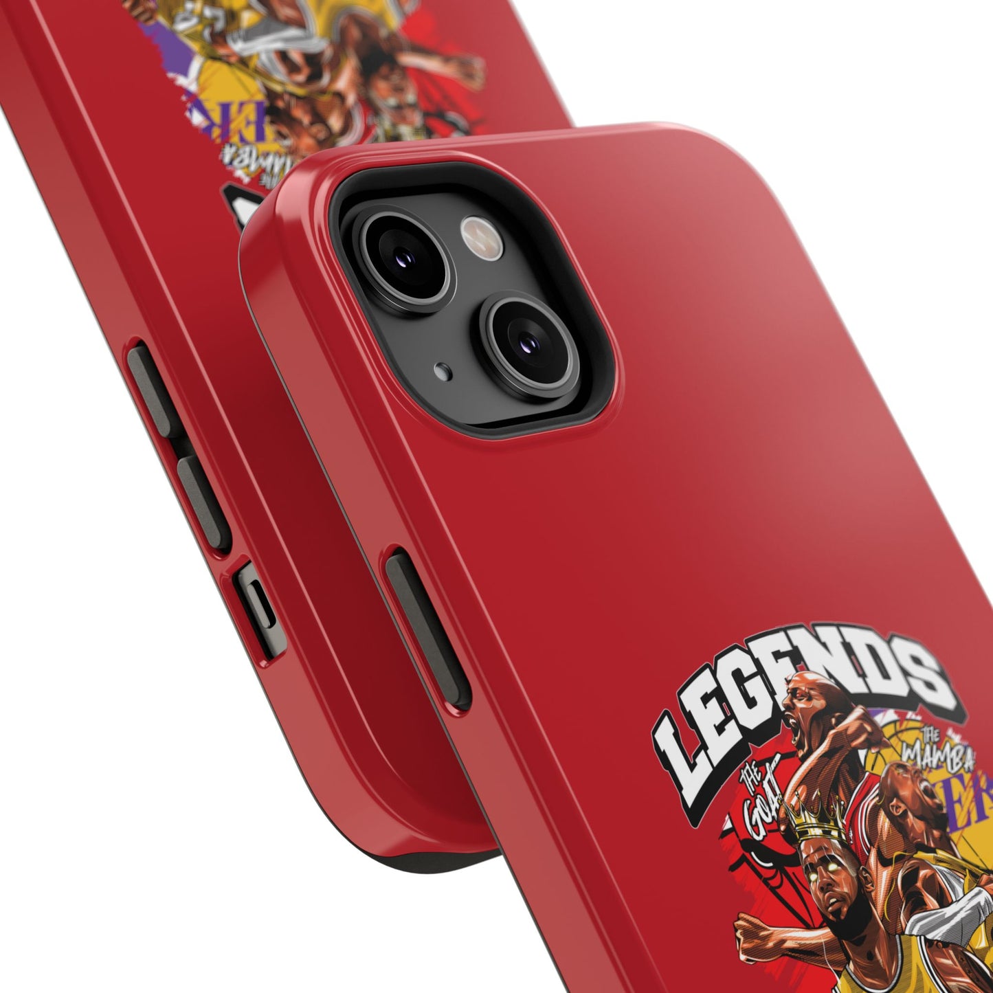 Legends Basketball Graphic Phone Case — Impact-Resistant iPhone Cover