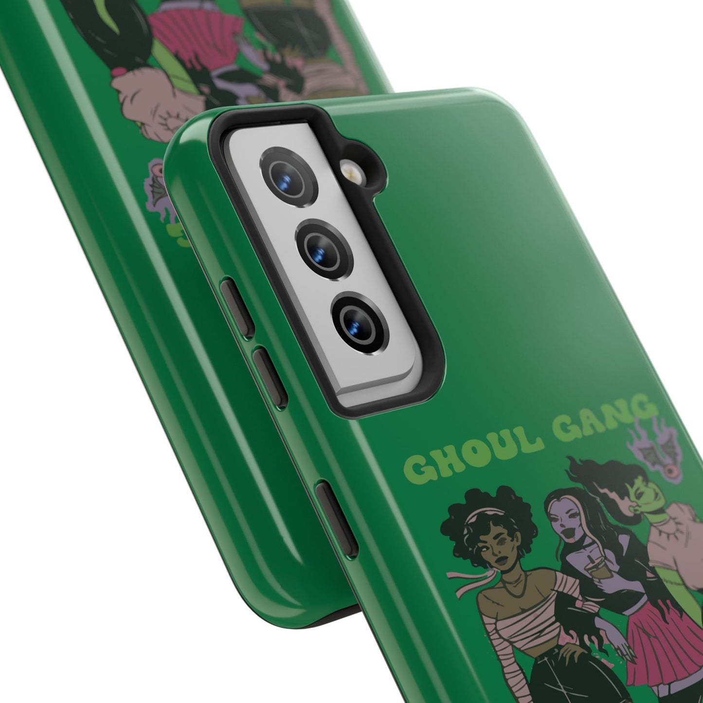 Ghoul Gang Tough Phone Case, Phone Accessory, Halloween Gift, Spooky Aesthetic, Durable Protection, Trendy Design