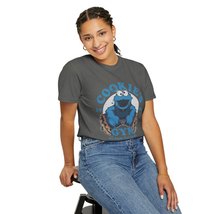 Cookie Monster Inspired Unisex T-Shirt, Fun Gift for Gamers, Casual Wear, Birthday Gift, Kitchen & Gym Motivation