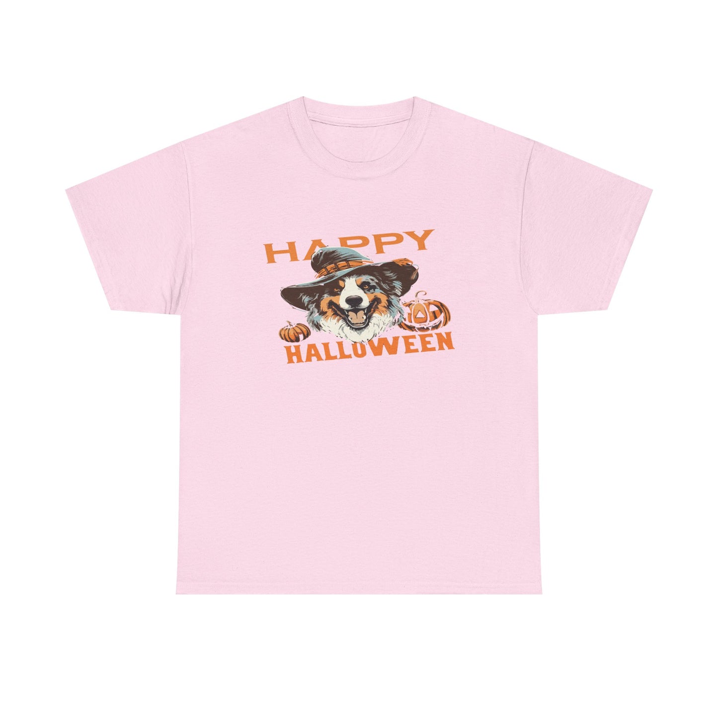 Halloween Dog Graphic Tee, Unisex T-Shirt, Spooky Pet Shirt, Fall Apparel, Trick or Treat Top