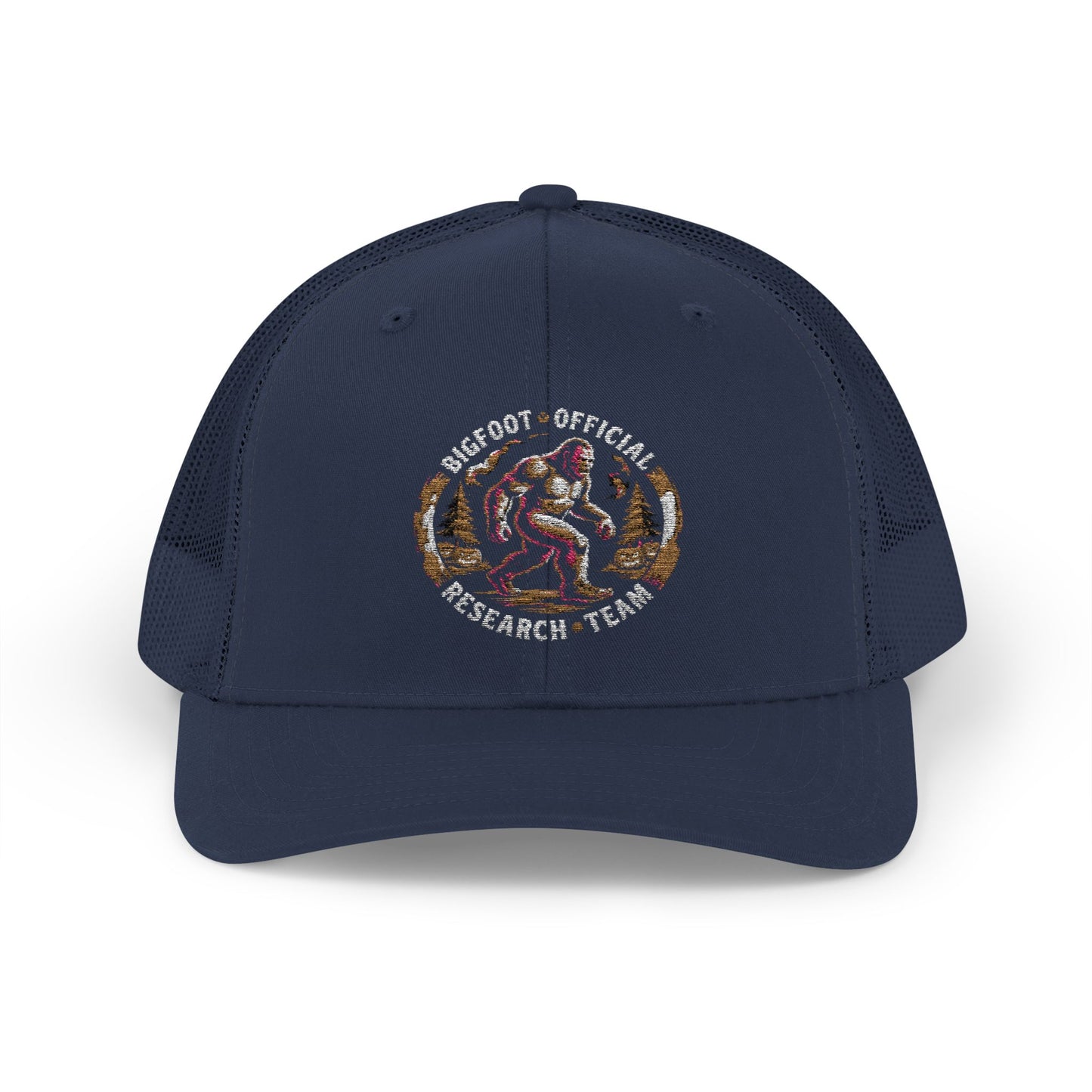 Bigfoot Research Snapback Trucker Cap - Stylish Outdoor Adventure Hat for Him