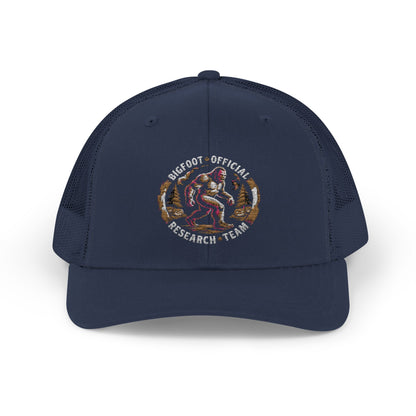 Bigfoot Research Snapback Trucker Cap - Stylish Outdoor Adventure Hat for Him