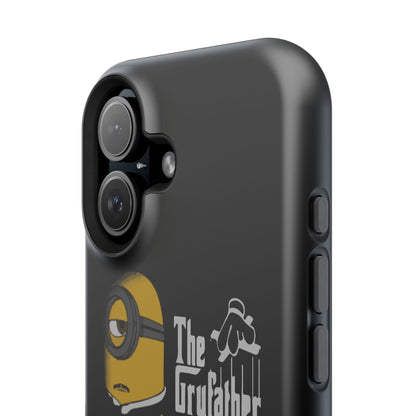 Magnetic Tough Cases: The Gruffather Phone Cover, Gift for Minions Fans, Unique Cell Phone Case, Durable Protective Case, Fun Cartoon Design
