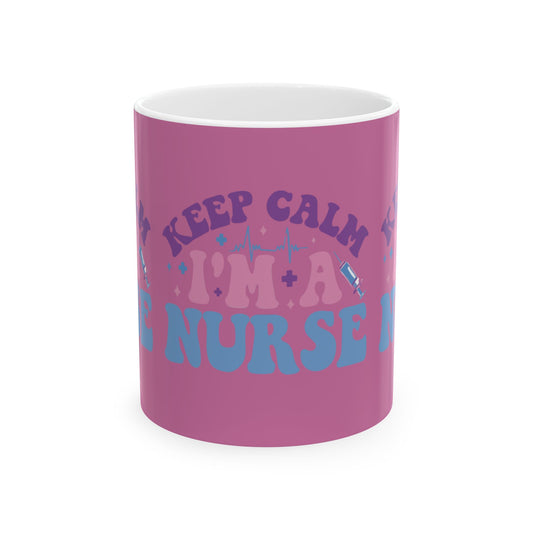 Nurse Humor Ceramic Mug - "Keep Calm I'm a Nurse" - Perfect Gift for Nurses, Healthcare Workers, Coffee Lovers, Nursing Graduates, [...]