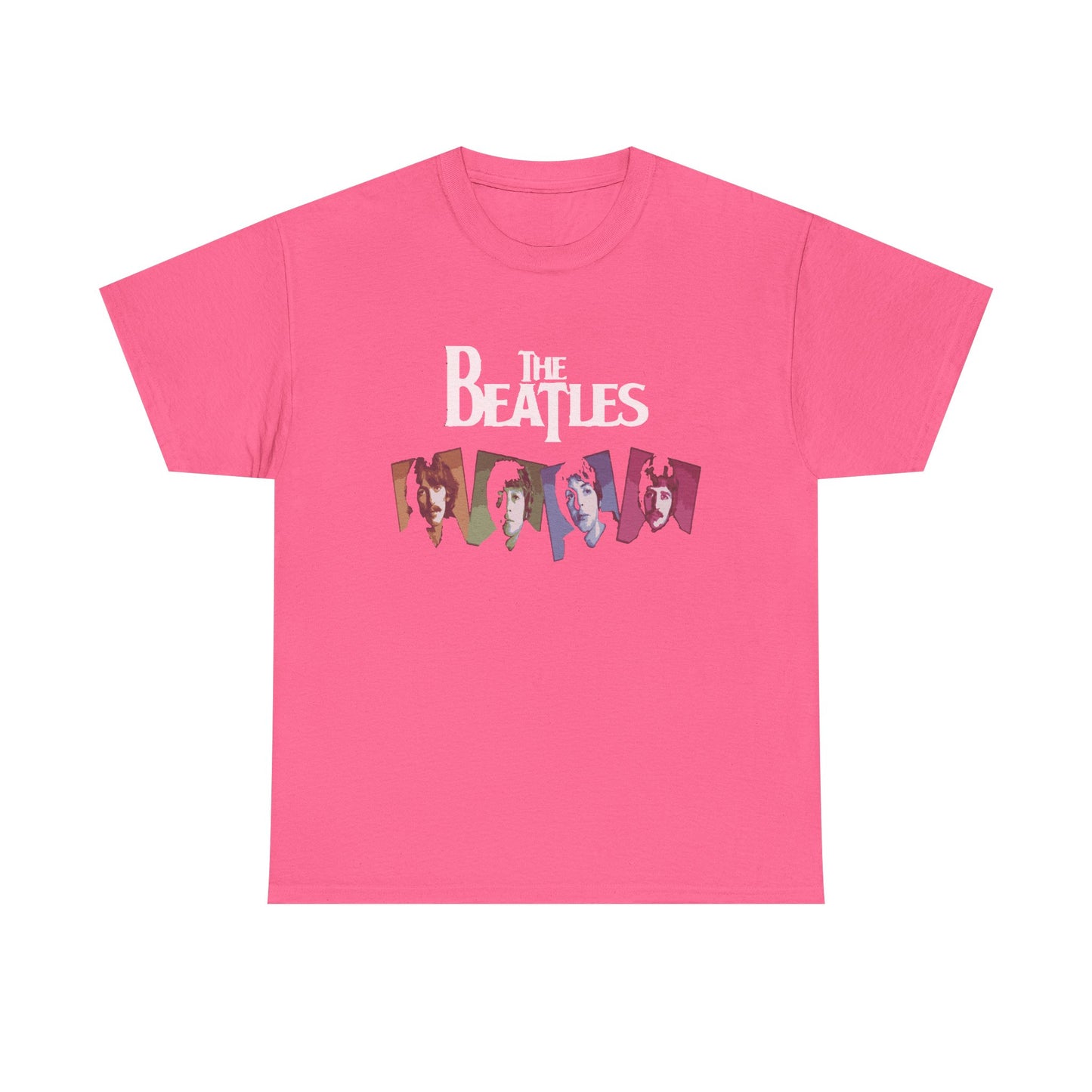 Retro Beatles Graphic Tee - Vintage Unisex Heavy Cotton T-Shirt, Music Lover Gift, 60s Inspired Fashion, Concert T-Shirt, Gift for Him/Her
