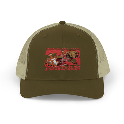 Snapback Trucker Cap - Micheal Jordan Number 23, Classic NBA Hat