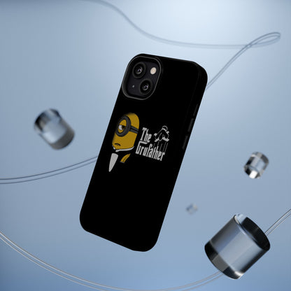 Magnetic Tough Cases: The Gruffather Phone Cover, Gift for Minions Fans, Unique Cell Phone Case, Durable Protective Case, Fun Cartoon Design