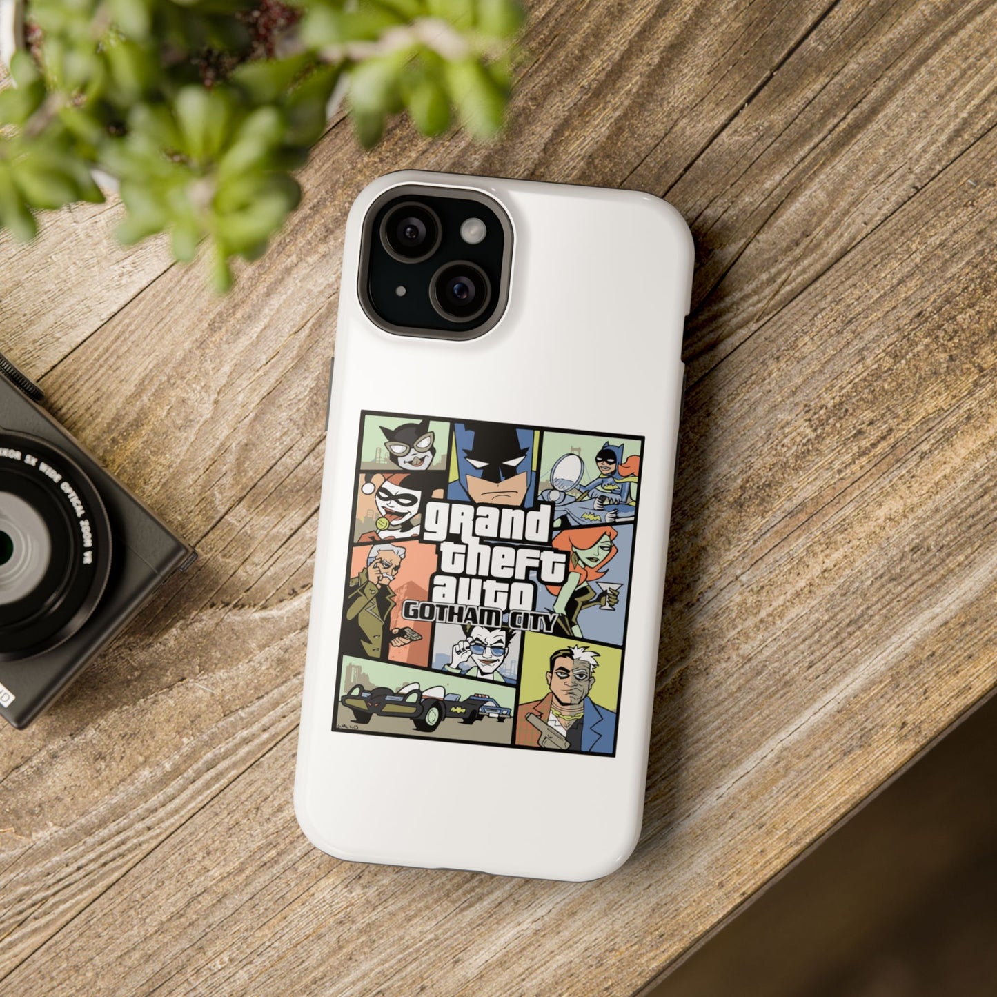 Grand Theft Auto Magnetic Tough Case, Gaming Phone Case, GTA Art Phone Cover, Gifts for Gamers, Cool Cell Phone Case