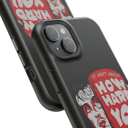 Impact-Resistant Phone Case, Rugged Smartphone Cover, Tough Phone Protection, Inspirational Gift, Motivational Tech Accessory